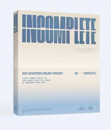 2021 온라인 'IN-COMPLETE' 블루레이
