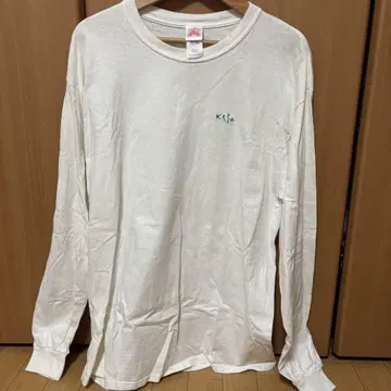 코레사와 롱 T 셔츠 너에게 보답할게 투어 화이트 반짝임 롱 T 셔츠