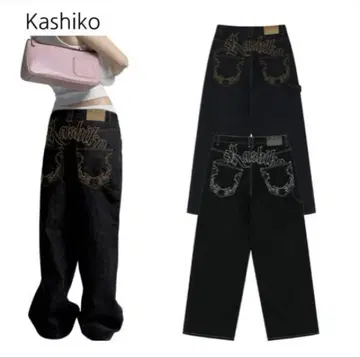 Kashiko 블랙 데님