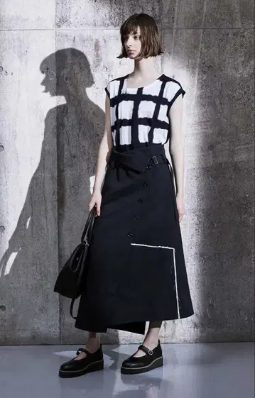 Y's ASYMMETRICAL FRENCH SLEEVE PO 일본제