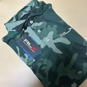 랄프 로렌 RLX 골프 카모플라쥬 피케 셔츠