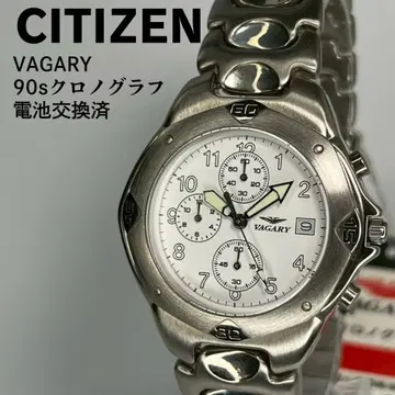 미사용품 CITIZEN 시티즌 제 바가리 크로노그래프 쿼츠 손목시계