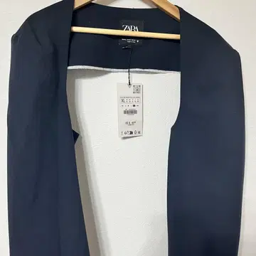 자라 네이비 볼레로 테일러드 자켓
