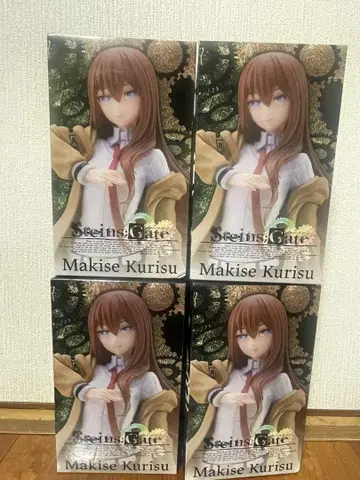 STEINS;GATE 마키세 쿠리코 coreful 피규어 4개 세트