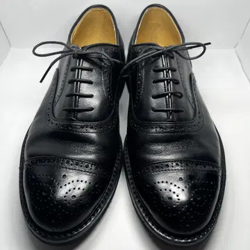 LUCAS 25cm EEE 블랙 가죽 옥스퍼드 신발 일본제