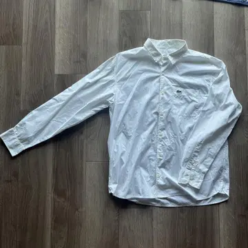 라코스테 LACOSTE 와이셔츠 화이트 유니섹스
