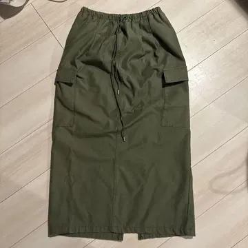 Green Parks 카고 타이트 스커트 프리 사이즈 카키