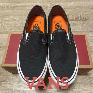[새상품] 26cm VANS 반스 SLIP-ON 48 DECK 블랙 블랙