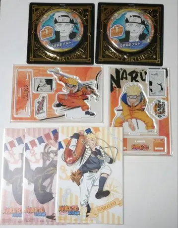 NARUTO 명장면 디오라마 아크릴 스탠드 캔뱃지 우즈마키 나루토
