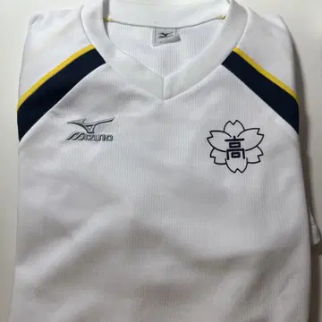 일본 체육 대학 오우카 고등학교 Mizuno 반팔 저리