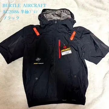 하이 백 BURTLE AC2086 반팔 후드 자켓 XXL 블랙