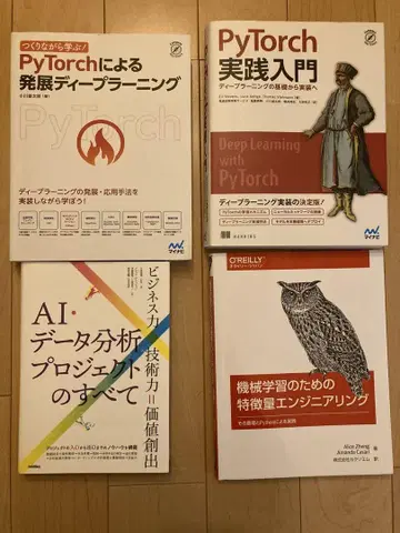 PyTorch 및 AI 관련 도서 세트
