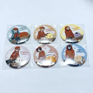 하츠네 미쿠 카피바라 씨 캔뱃지