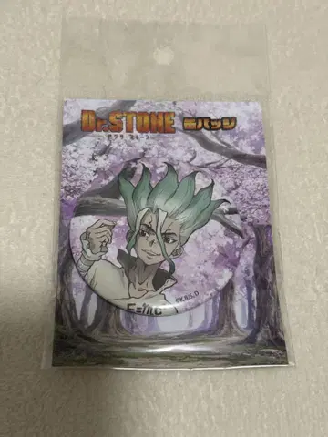 dr.stone 닥터 스톤 이시가미 치쿠사 벚꽃 캔뱃지