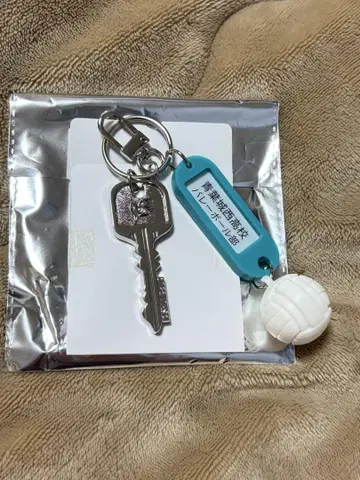 하이큐! 트레이딩 고등학교 포함 열쇠 참 키링