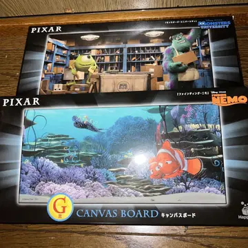 HAPPY 복권 PIXAR 픽사 G상 캔버스 보드 세트