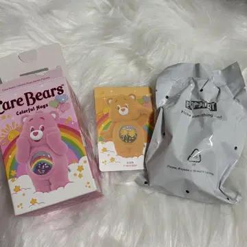 케어 베어 컬러풀 허그 피규어 팝 마트