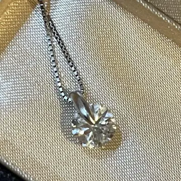 플라티나 다이아몬드 목걸이 1.015CT