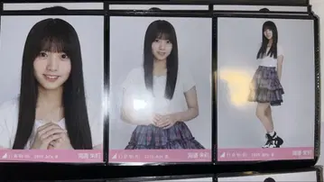 노기자카46 우미베 아카리 프릴 미니 스커트 컴프