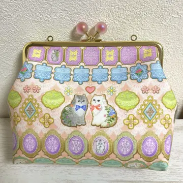 22fabric 사용 18cm 가마구치 핸드메이드