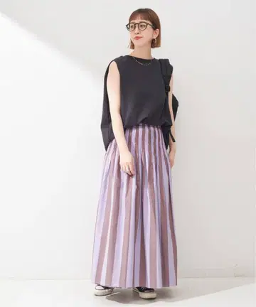 BC.STOCK 리버서블 개더 스커트
