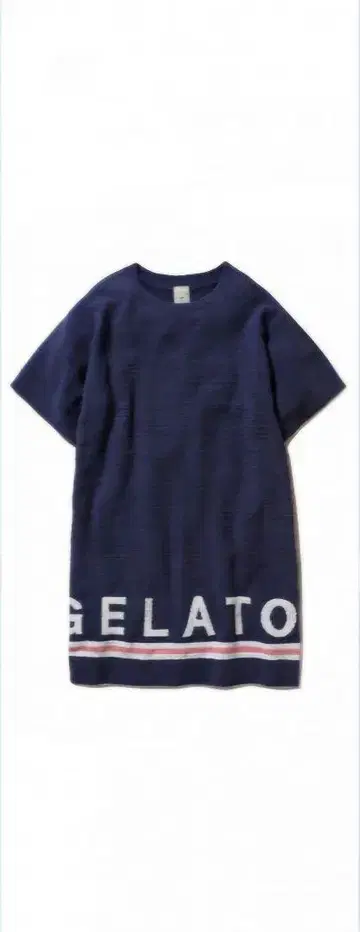 gelato pigue 아쿠아 드라이 컬러풀 로고 자카드