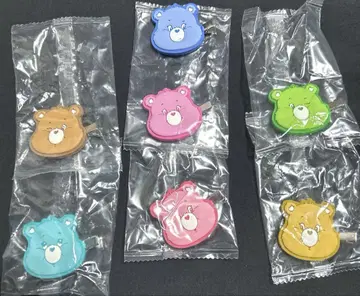 케어 베어 헤어 클립 헤어핀 세트