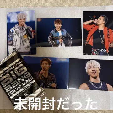 BIG BANG 벌스데이 카드 세트 5장입