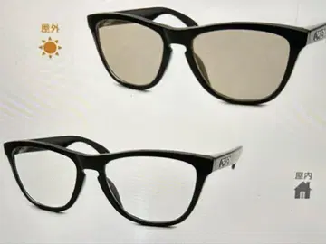 Oakley 조광 렌즈 안경 머드 블랙 frogskig