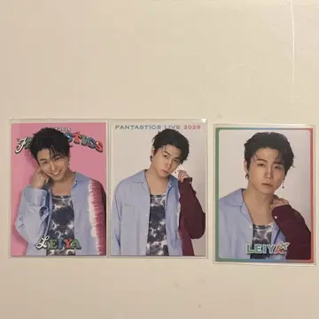 FANTASTICS 세구치 레이야 포토 카드 포토 카드 시쿠레