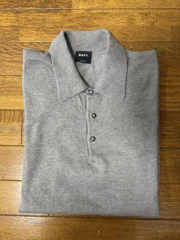이탈리아제 BAFY 그레이 피케 셔츠