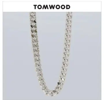TOMWOOD 스털링 실버 체인 목걸이