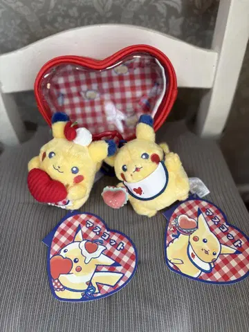 PIKACHU DINER 피카츄 다이너 마스코트 파우치 세트