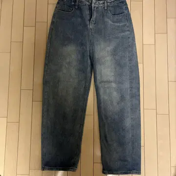 다크 블루 스트레이트 데님