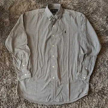 Ralph Lauren BLAKE 긴팔 셔츠 M 깅엄 체크