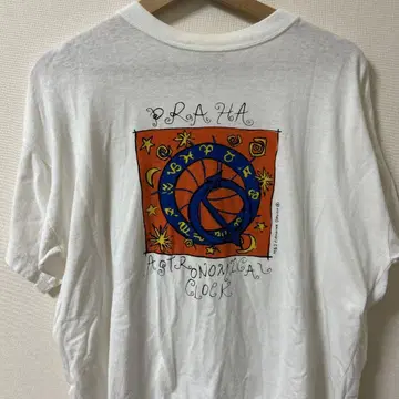 아트 티 00s 90s 빈티지 티셔츠 구제 의류 아트 싱글 스티치