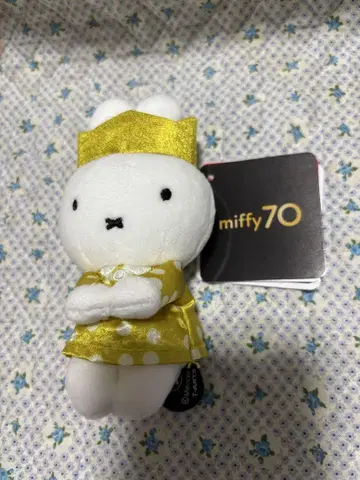 블루나 miffy70th 쵸코리 씨 미피 (왕관 도트)