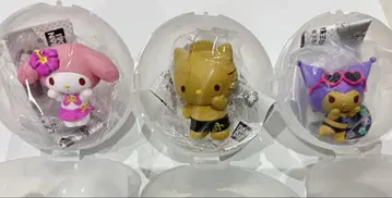 산리오 * 가챠가챠 * 3개 세트 * 모두 함께 바캉스 피규어