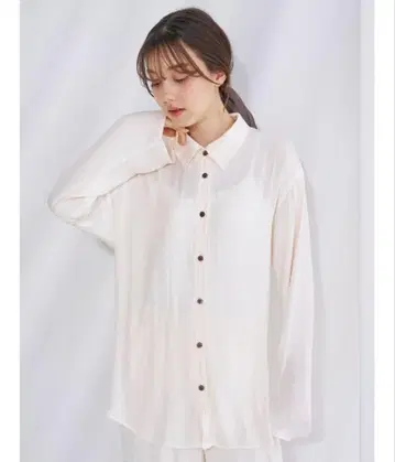 젤라피케 새틴 셔츠