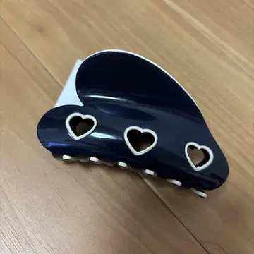 potete 하트 클립 블랙 포테테 3heart clip