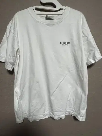 Rokkan White 티셔츠 L 사이즈
