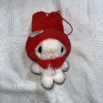 마이멜로디 봉제 인형 빨간색