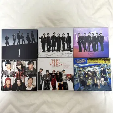 SixTONES 앨범 세트 Blu-ray 포함