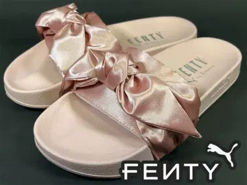 새상품급 푸마 FENTY 리본 샌들 핑크 22.0cm