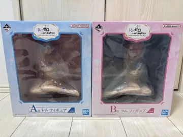 제일복권 리제로 A상 렘 B상 라무 피규어 세트