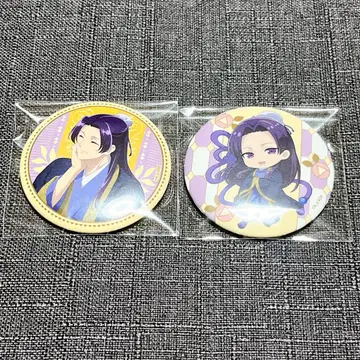 약사의 혼잣말 chugai cafe 미시 캔뱃지 2개 세트