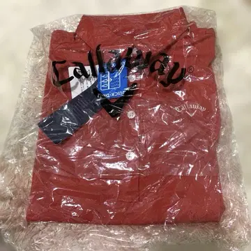 캘러웨이 골프 셔츠 빨간색