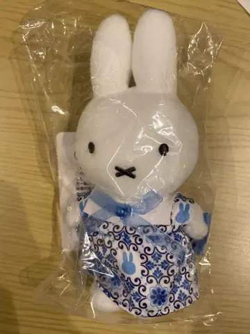 미피 zakka festa 2024 한정판 봉제 인형 델프트 패턴