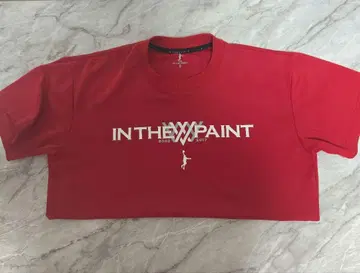 IN THE PAINT 티셔츠 S 사이즈 레드