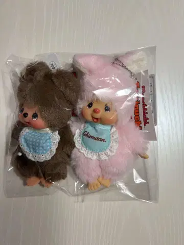 몬치치 봉제 인형 키체인 치무탄 곰